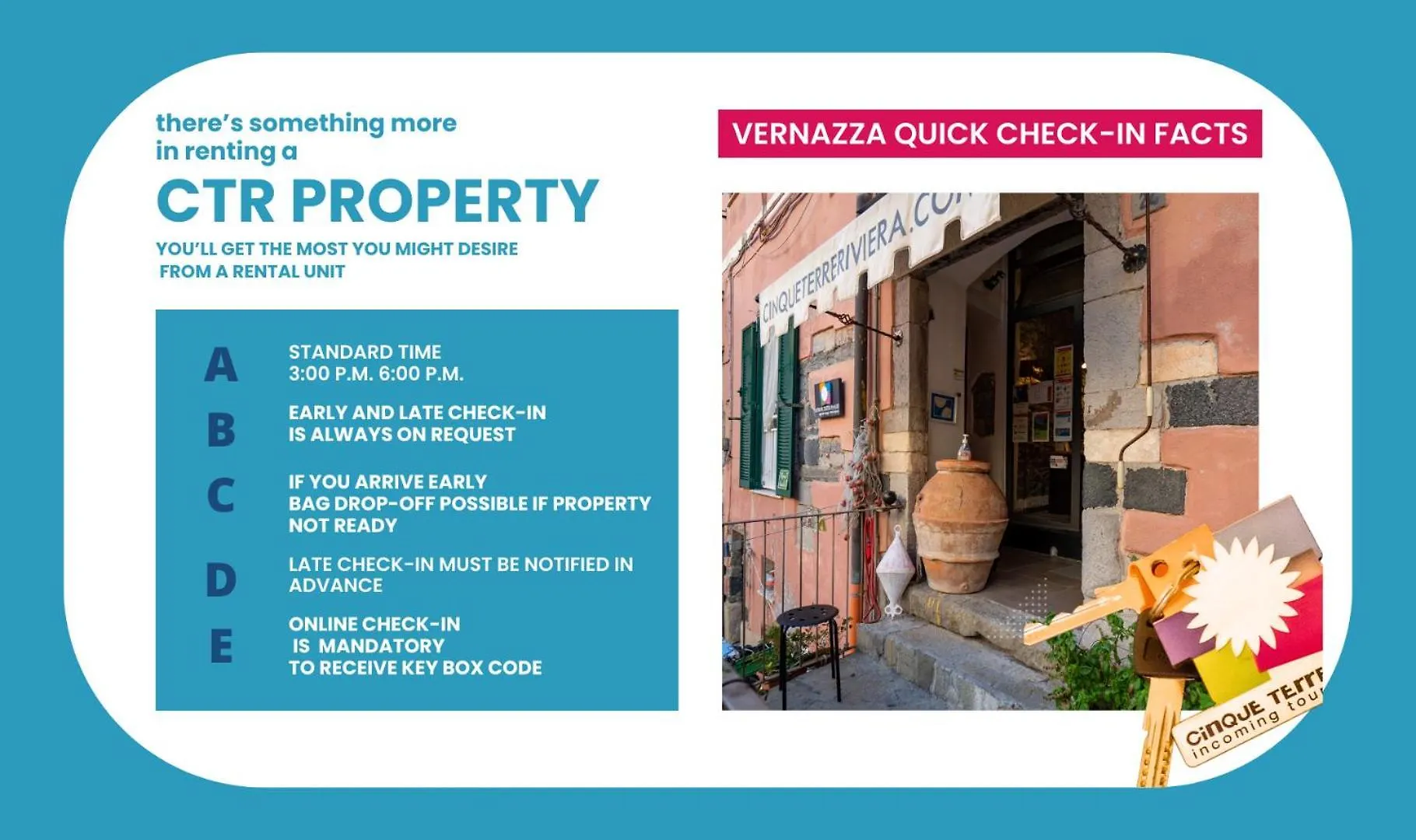 Zia Rina Studio Vernazza Apartment